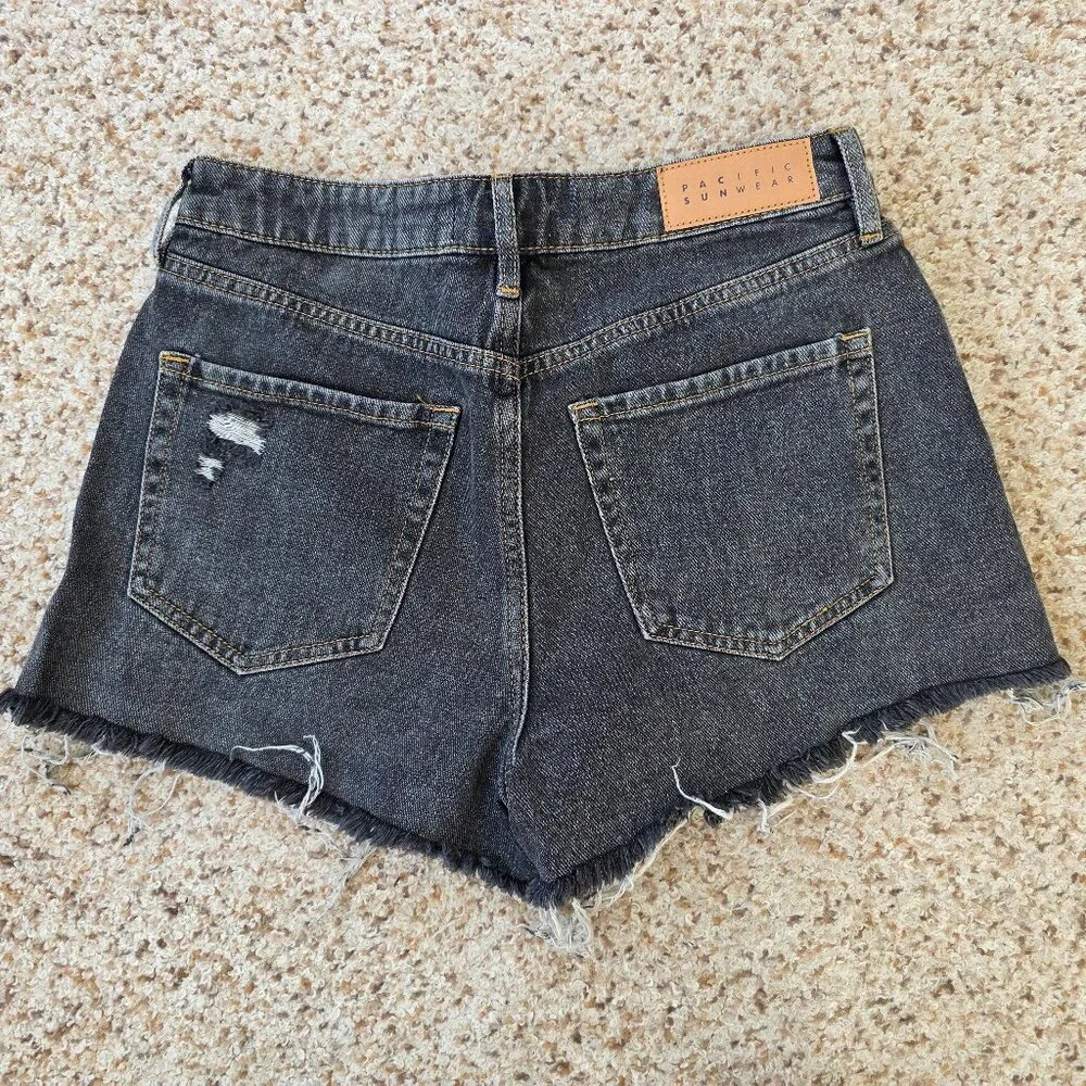 PacSun High Rise Festival Shorts, 27" waist, Like New - Picture 2 of 7